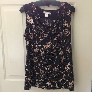 Motherhood Maternity cowl neck tank top size M